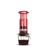 AeroPress Clear Coffee Maker (Red)