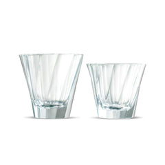 Loveramics Cortado & Cappuccino Twisted Glass Collection