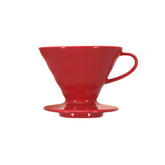 Hario V60 Ceramic Coffee Dripper Red (Size 02)