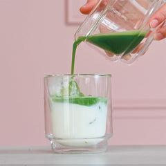 Hario Double-walled Matcha Cup 370ml (Pink)
